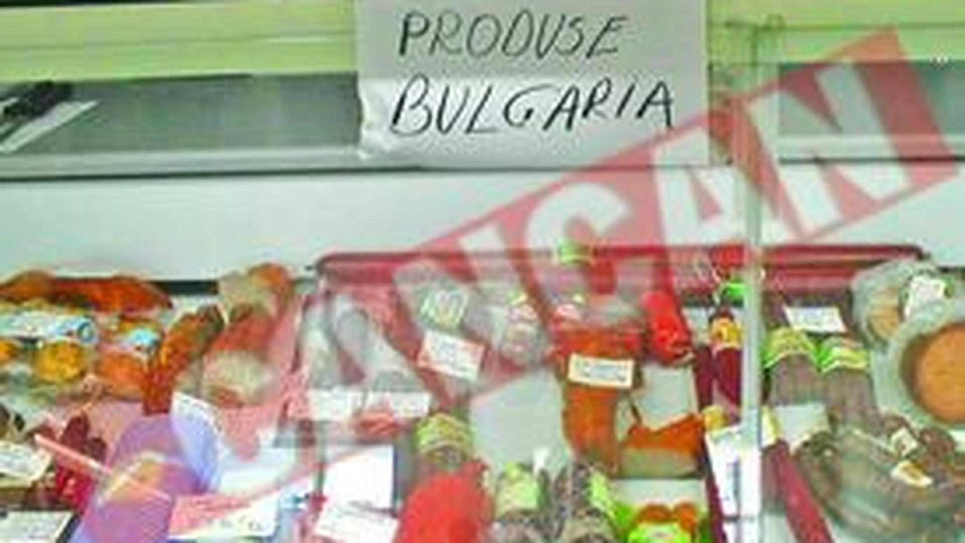 Alimente bulgaresti ieftine si expirate, la mare