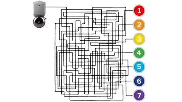 Test de inteligență exclusiv pentru genii | Care buton este conectat la sonerie?