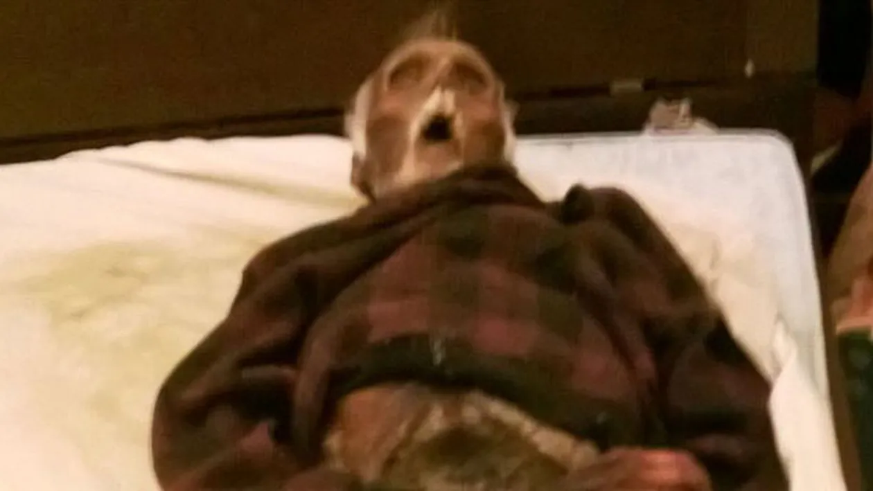 Imagini SOCANTE! O femeie a dormit un an cu cadavrul in putrefactie al sotului ei! Politia a avut un soc când a intrat in casă