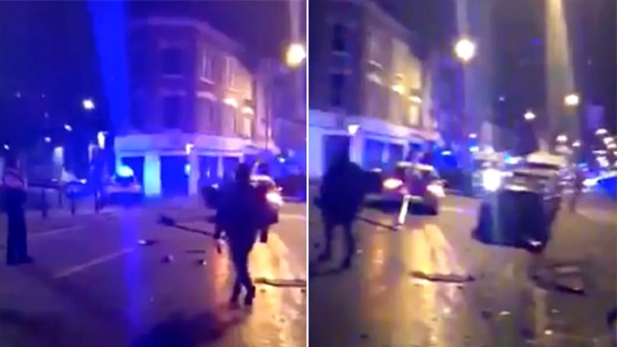 VIDEO / Panică în Londra! Un şofer a spulberat cu maşina un grup de pietoni. Sunt mai multe victime
