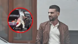 Dorian Popa, bandajat la nas, pe “pilot automat”! A lăsat Huracan-ul în garaj și a făcut “hâtz” cu Rolls-ul prin oraș