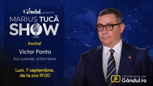 Marius Tucă Show începe luni, 7 septembrie, de la ora 19.00, pe Gândul. Invitat: Victor Ponta