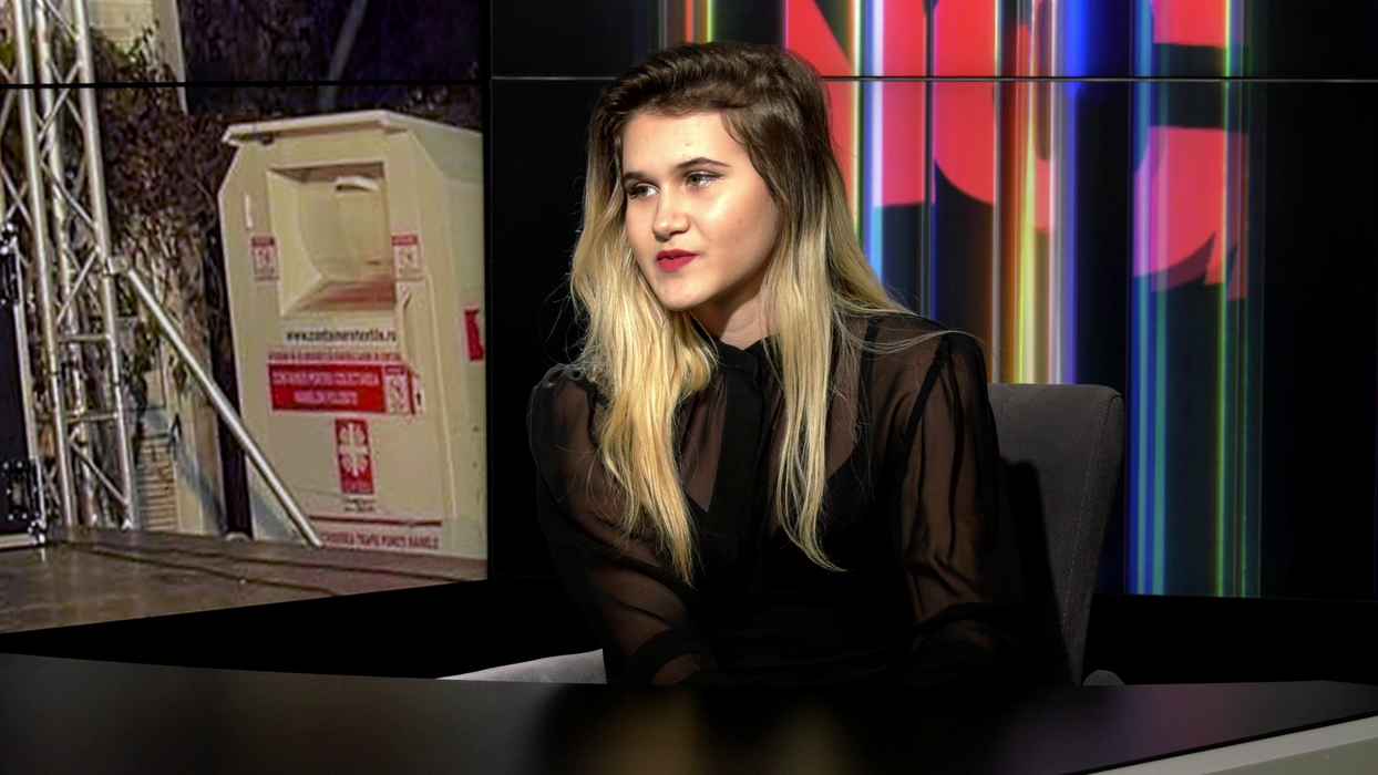 Kristine a fost confundată în presă cu Olga Cristina Popa, artistă cu același nume de scenă (Foto: captură video)