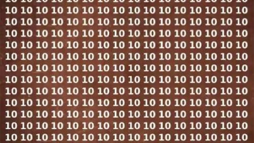 TEST IQ | Identificați singurul număr diferit de 10! Geniile reușesc în cel mult 9 secunde