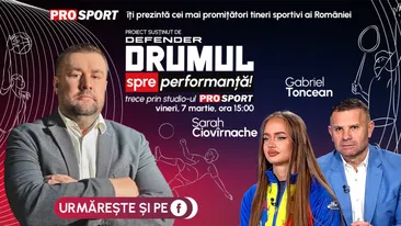 Emisiunea „Drumul spre performanță”, vineri, 7 martie, la ora 15.00. Cine e Sarah Ciovîrnache