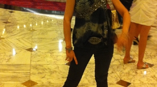 Loredana a facut un tur de spectacole in Las Vegas