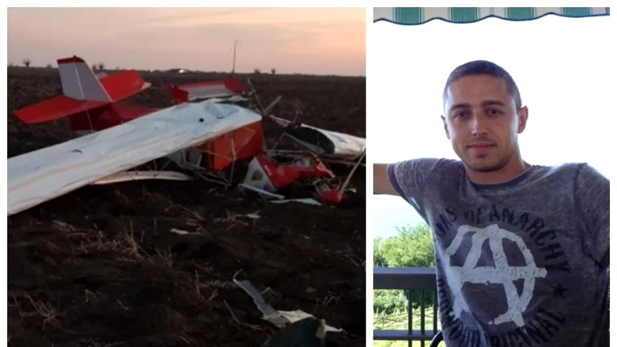 Cine este cea de-a doua persoană moartă în accidentul aviatic din Arad. Alin era căsătorit și a lăsat un copil orfan de tată!