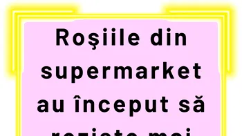 BANCUL ZILEI | Adevărul despre roșiile din supermarket