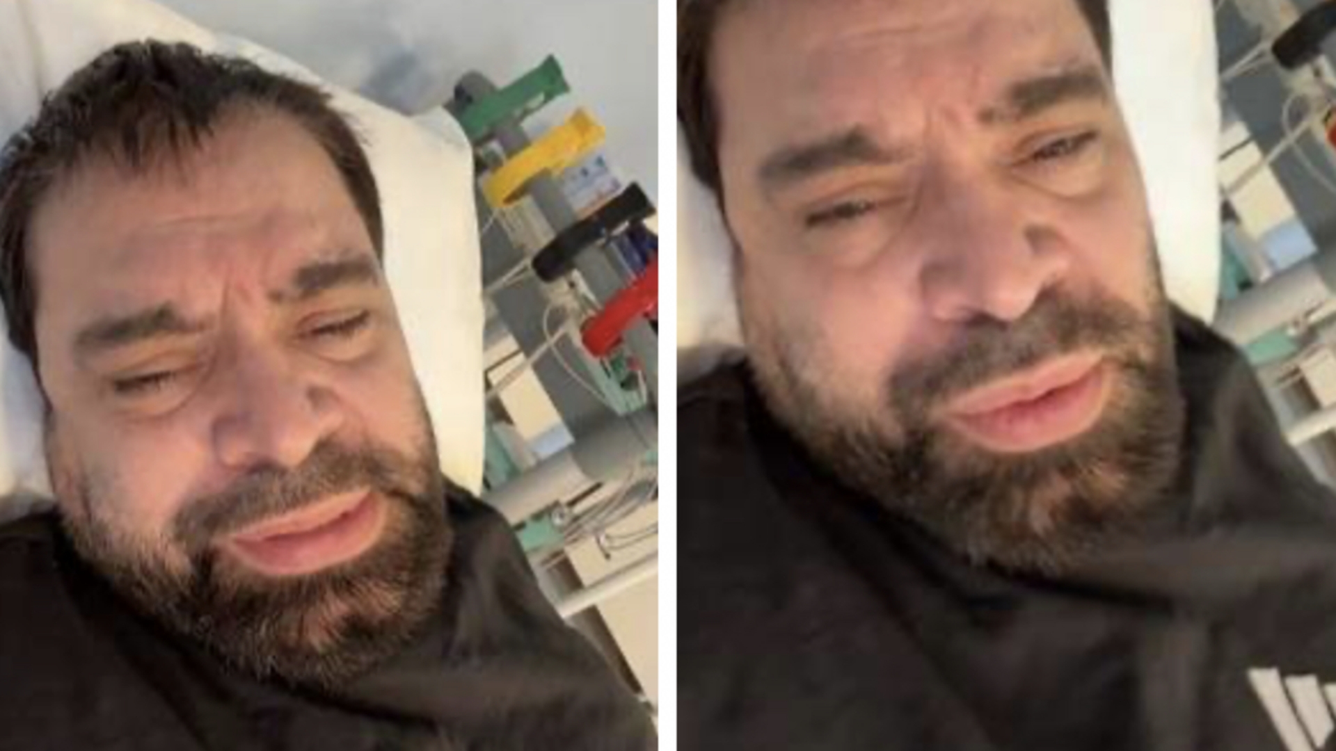 Imagini îngrijorătoare cu Florin Salam pe patul de spital: ”Nu vă mai pierdeți timpul”