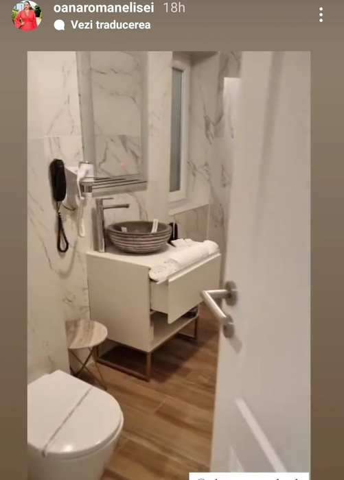 Oana Roman s-a cazat într-un hotel de 4 stele din Predeal, cu 956 lei/noapte. Ce a găsit în cameră