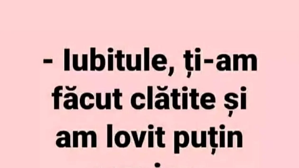 BANC | Clătitele și accidentul