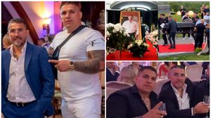 Imaginile durerii! Adrian ”Beleaua” Corduneanu, la mormântul fratelui său: ”Azi m-a luat un dor și un foc la inimă”