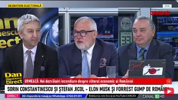 Vine criza în România?! Sorin Constantinescu, dezvăluiri la Dan Diaconescu Direct: ”Va fi rău dacă nu se termină războiul asta cu Ucraina”