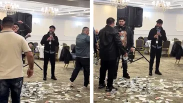 Cine e bărbatul care l-a ”îngropat” în bani pe Florin Salam, în Italia: ”Avalanșă”