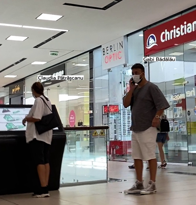 Claudia Pătrășcanu și Gabi Bădălău, în mall la Constanța, la shopping cu Nicolas și Gabriel
