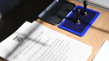 Ora 19.00 BEC, prezența la vot: Europarlamentare- 42,87%, Referendum- 35,86%