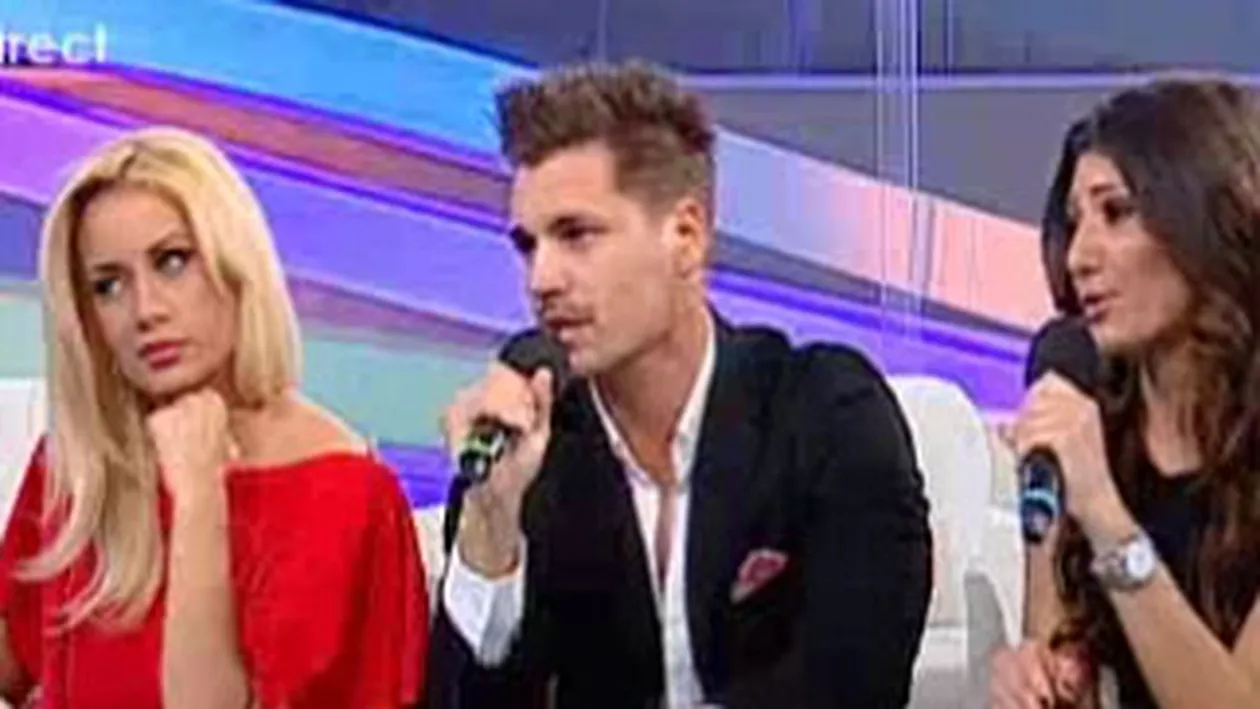 Între două nu te plouă, dar poate că nu-ţi e bine! Sergiu Barboni e disputat de bruneta Mihaela şi Simona Traşcă!