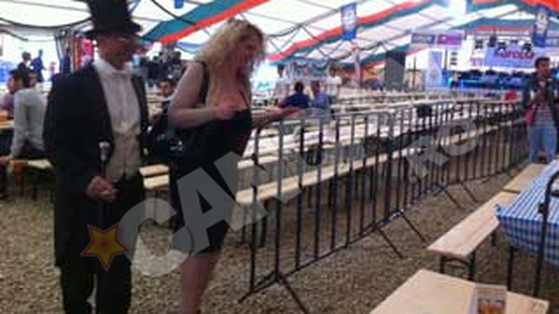 Viorel si Oana Lis, la festivalul berii