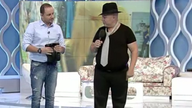 A facut-o si pe asta! Nicolae Guta s-a cantarit in direct si a pus pariu cu Maruta ca slabeste! Vezi cat a aratat cantarul!