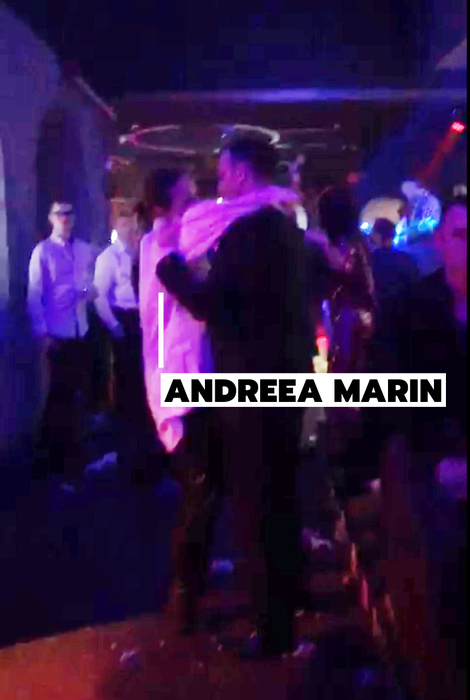 Andreea Marin & iubitul 
s-au sărutat și au dansat ”obraznic” la party-ul de Revelion