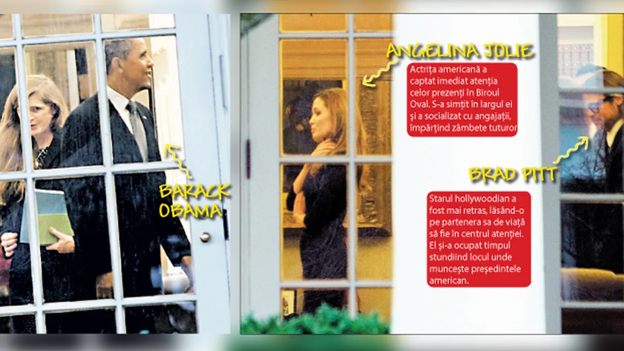 Intalnire de taina la Casa Alba. Dl si dna Smith, in Biroul Oval