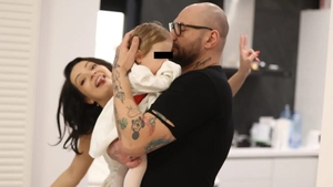Cristi Mitrea și Anca Dinicu, nași pentru prima oară. Pe cine au botezat cei doi?