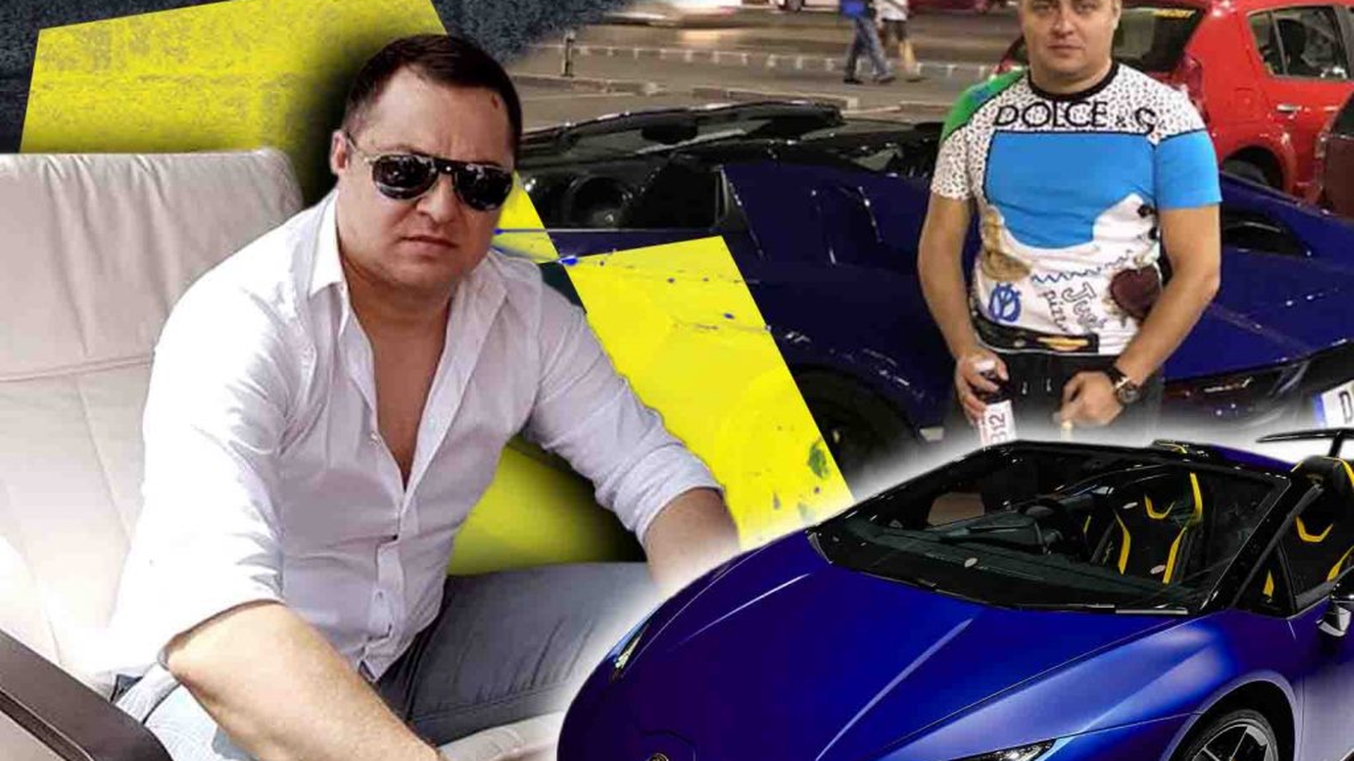 Edy Chioru al lui Ticuță își caută de treabă prin oraș cu un Lamborghini de 400.000 €!
