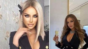 Bianca Drăguşanu şi Daria Radionova, look tras la indigo! Se copiază una pe cealaltă, deşi niciuna nu mai este cu Alex Bodi