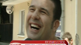 Edi Stancu este tatic: "Sunt cel mai fericit om din lume, am un baietel frumusel"