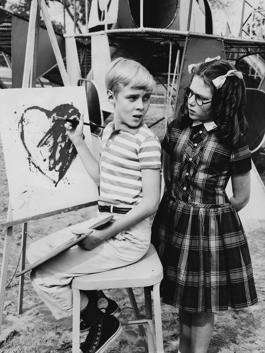 Jay North, Jeannie Russell, "Dennis the Menace", circa 1960. Foto: Profimedia