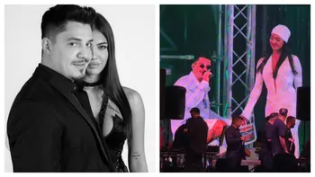 Bogdan de la Ploiești, declarație de dragoste pentru Vanessa, chiar pe scena de la Nibiru. Artistul a adus-o în fața publicului și pe mama sa