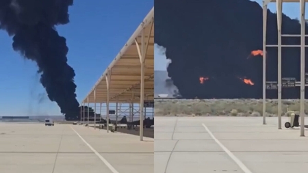 Încă o tragedie aviatică! 8 oameni au murit după ce un Boeing Air Force B-52 s-a prăbușit după decolare