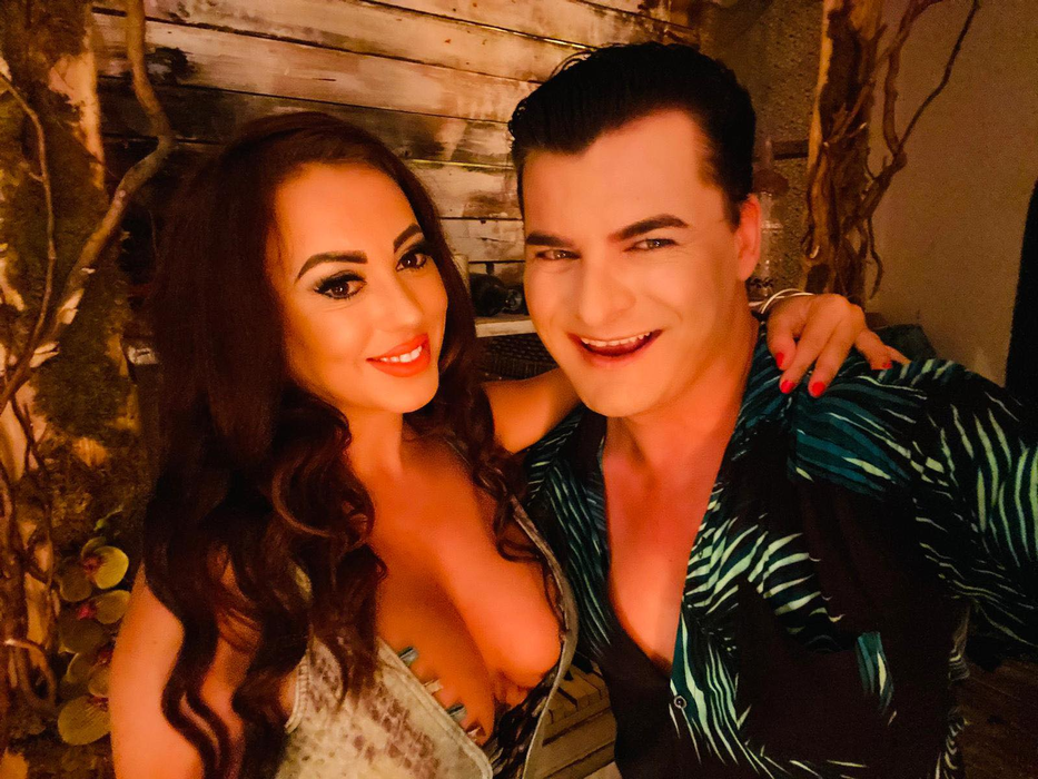 Flavio Niță și Larisa Drăgulescu (Foto: Arhiva personală)