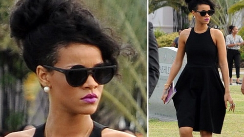 Rihanna, in lacrimi! Ce i s-a intamplat dupa ce i-a organizat bunicii ei o INMORMANTARE grandioasa