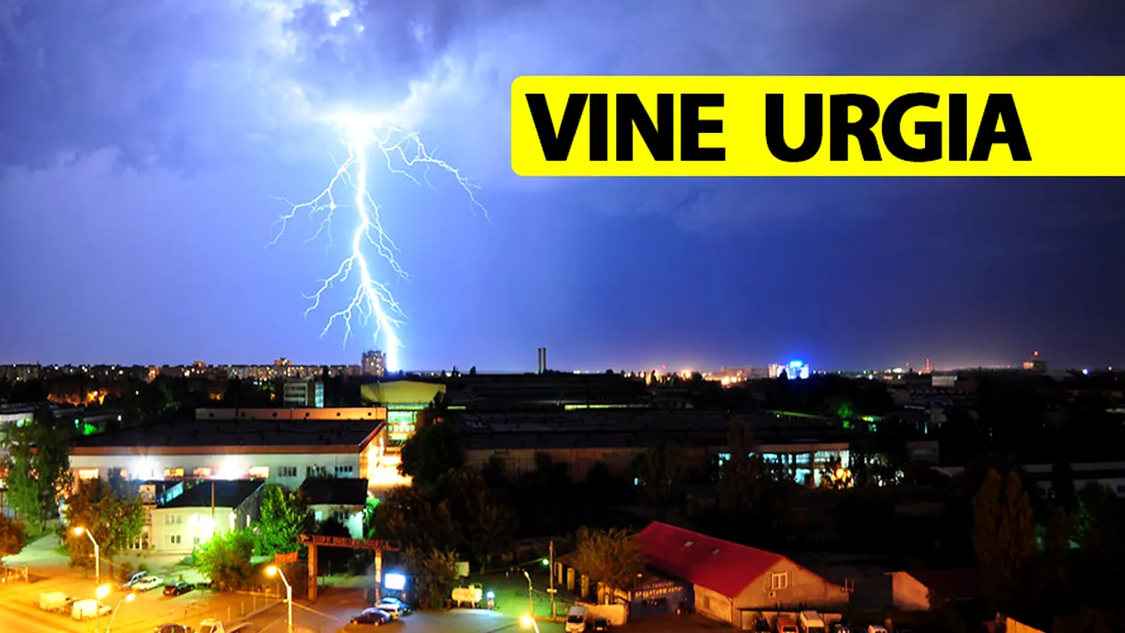 ANM anunță urgia în România! Tornade, furtuni, grindină și vijelii în toată țara