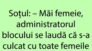 BANC | "Administratorul se laudă că s-a culcat cu toate femeile din bloc"