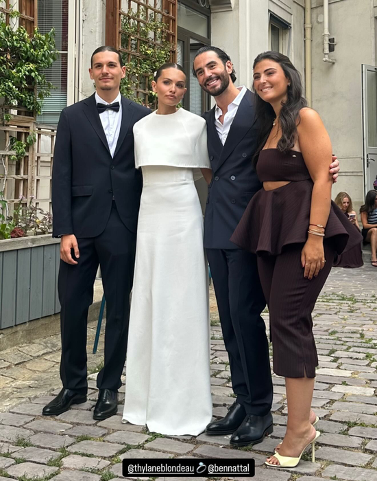 Imagini de la nunta lui Thylane Blondeau cu Ben Attal. Sursa foto: Instagram