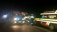 Accident grav în Timiș. 11 victime, între care 3 minori. Un TIR a lovit două mașini