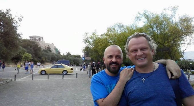 Leonard Miron şi iubitul lui, Miguel