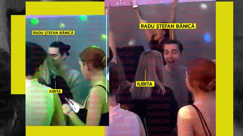 Așa o dansează pe focoasa blondină! CANCAN.RO are imaginile de neratat! Fiul lui Ștefan Bănică jr. nu și-a ”iertat” iubita