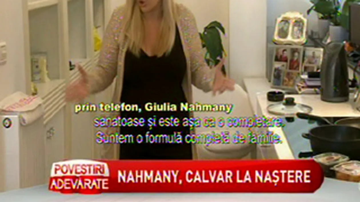 VIDEO Giulia Nahmany, calvar la nastere: Am crezut ca o sa mor! Vezi ce probleme a avut fetita ei!