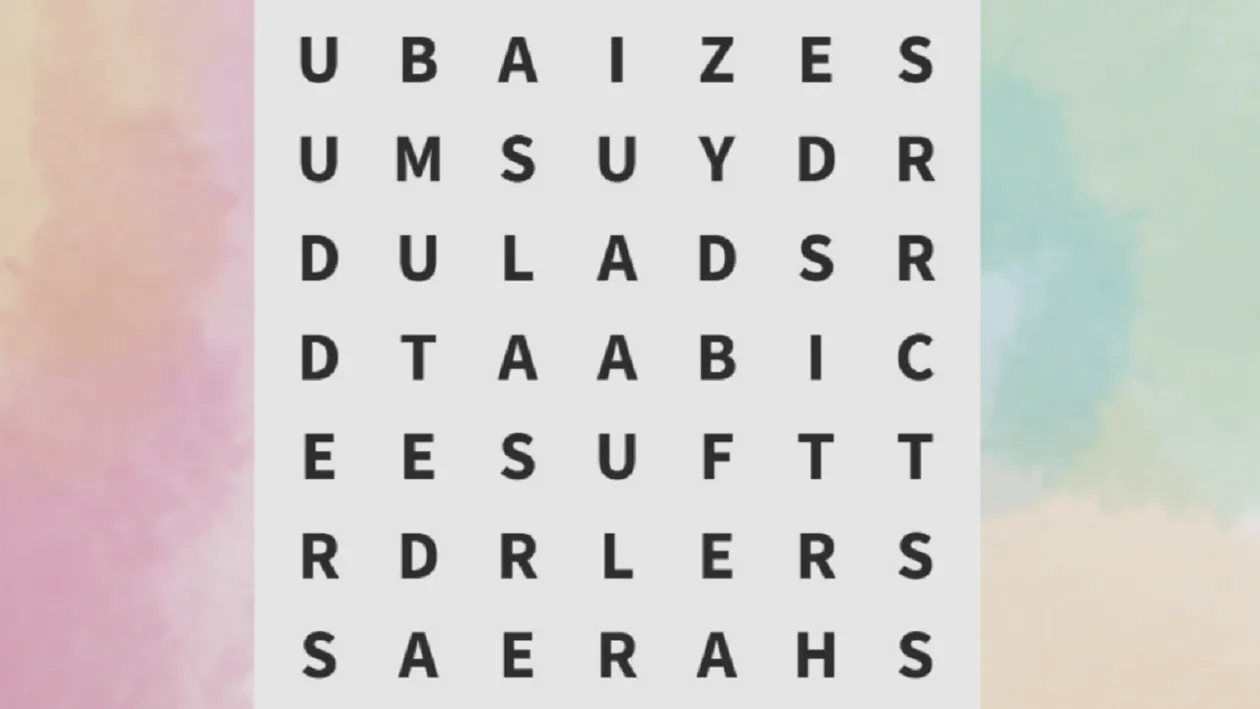 Test de inteligență | Puteți găsi cuvântul „SALSA” în maximum 8 secunde? Doar 2% dintre oameni reușesc