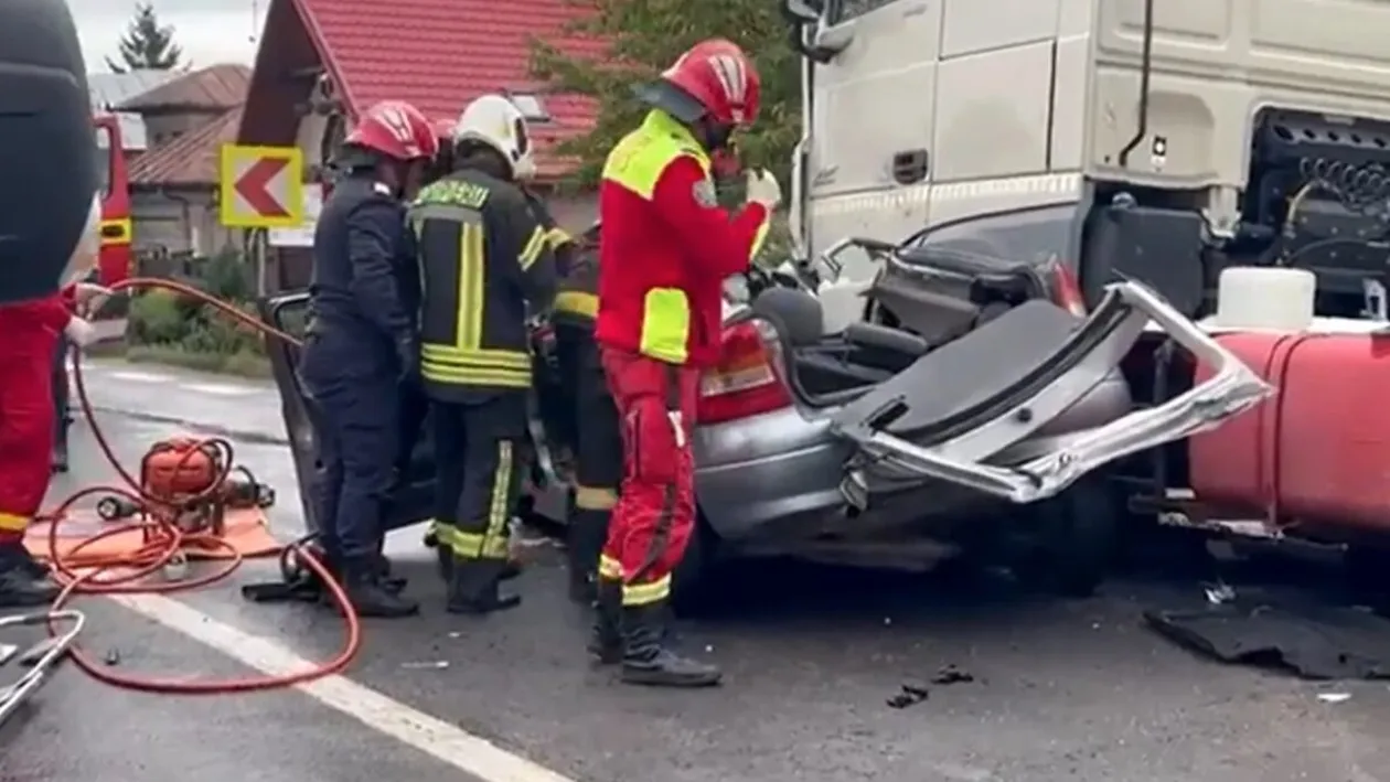 Accident teribil în Argeș: o întreagă familie a murit pe loc! Cum s-a produs tragedia