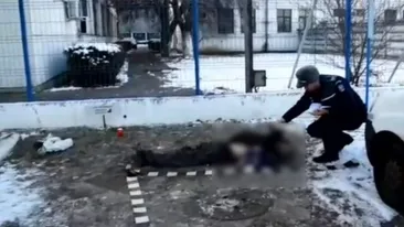 Un bărbat a fost găsit mort într-o parcare din Slatina. Era înghețat!
