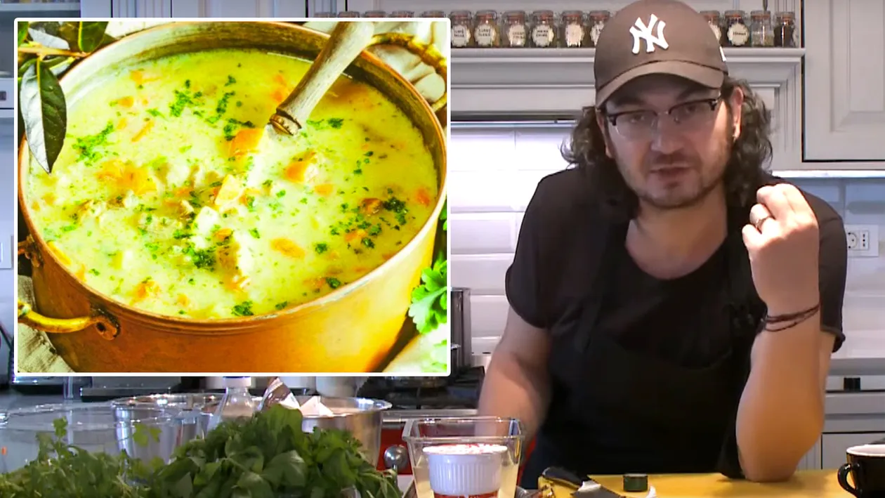 Rețeta de ciorbă de miel a lui Florin Dumitrescu | Cele 3 ingrediente-surpriză folosite de juratul Chefi la Cuțite de la Antena 1