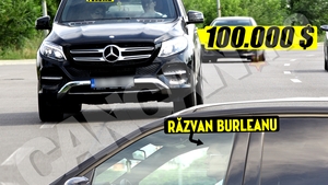 RĂZVAN BURLEANU profită din plin de avantajele funcţiei. La cumpărături cu iubita şi Mercedesul de 100.000 $ de la FRF!
