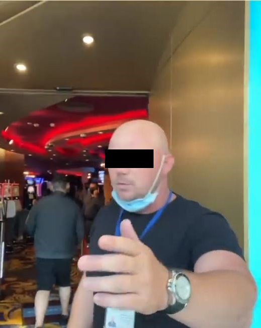 Fulgy, episod de agresivitate față de un bodyguard de la un casino din București: “I-am dat o flegmă șmecherește”. Un cunoscut interlop a intervenit în scandal  | VIDEO