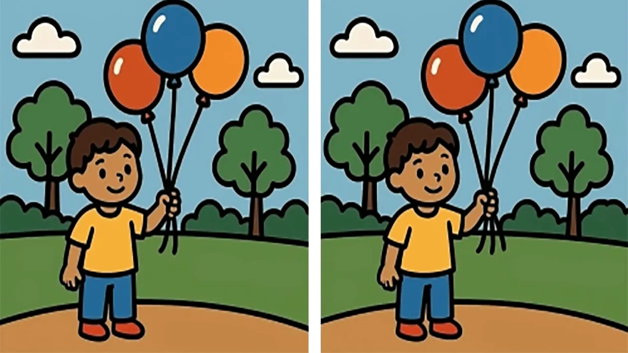 Test de inteligență | 3 diferențe în 49 de secunde: Le puteți identifica?