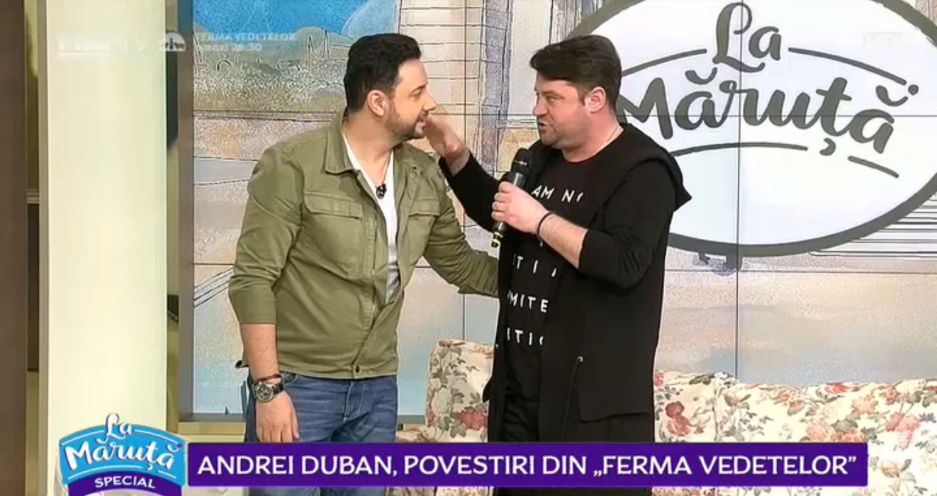 Andrei Duban, mărturisiri după ce a ieșit din „Ferma vedetelor”: „Am dormit foarte mult trei în pat, cu Patrizia și cu soția. Am devenit mai liber”