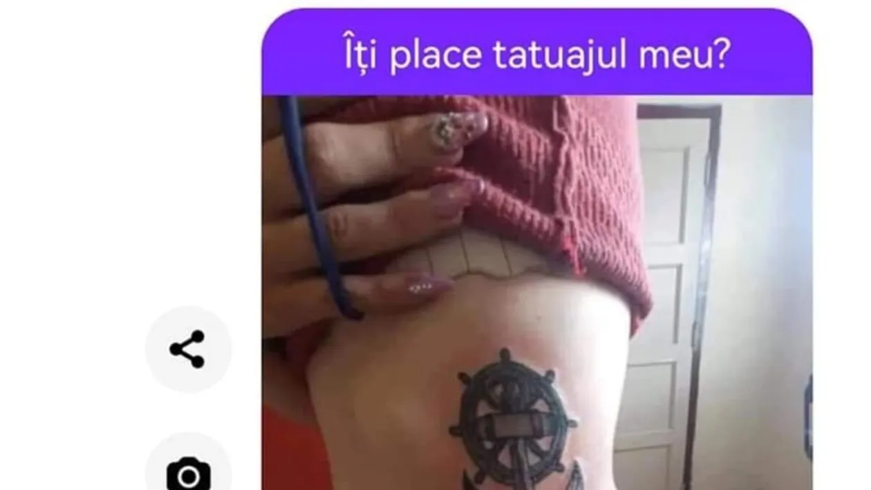 Bancul dimineții | Îți place tatuajul meu?